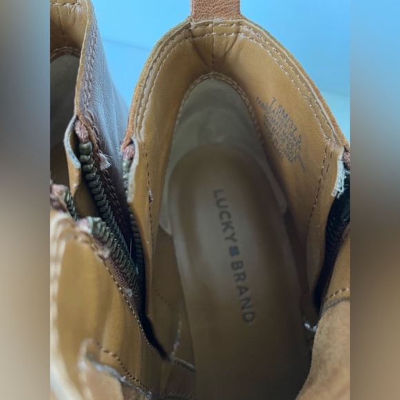 Brown Leather Ankle Boots - Picture 9 of 10